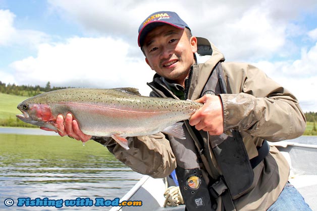 World class lake fishing in British Columbia
