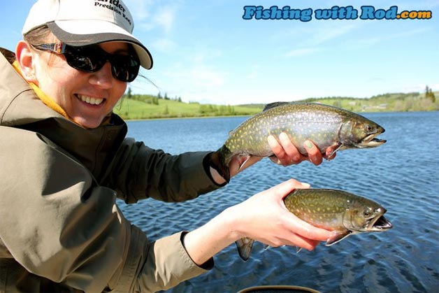 Brook trout fishing in Thompson-Nicola BC