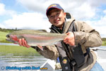 Trophy rainbow trout