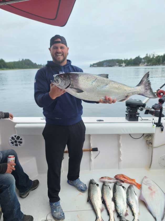 Ucluelet salmon and halibut fishing