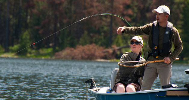 Fishing with Rod