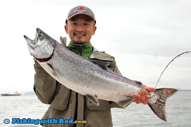 Beach Fishing for Pacific Salmon