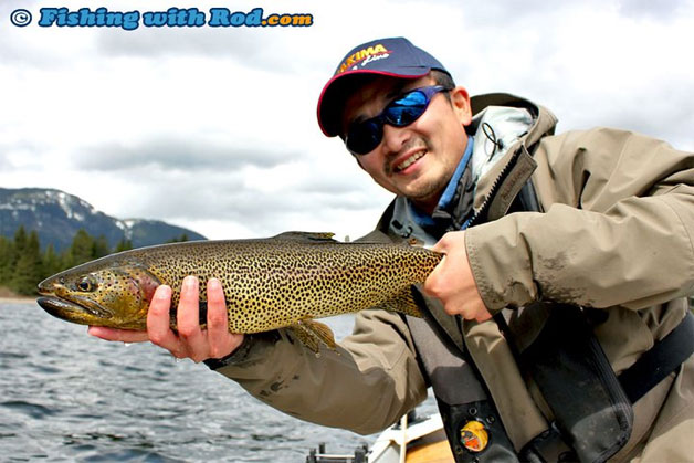 Vancouver trout fishing in lakes