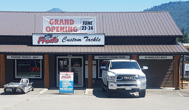 Fred's Custom Tackle Chilliwack Store Grand Opening