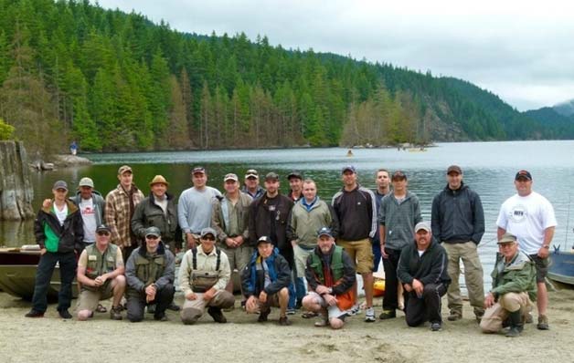 Buntzen Lake loch-style fly fishing competition