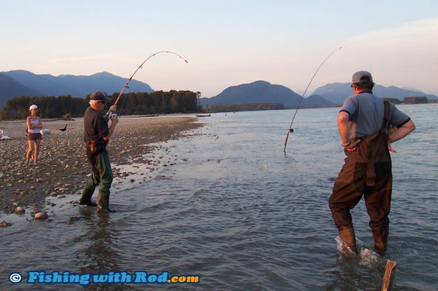 Fraser River bar fishing